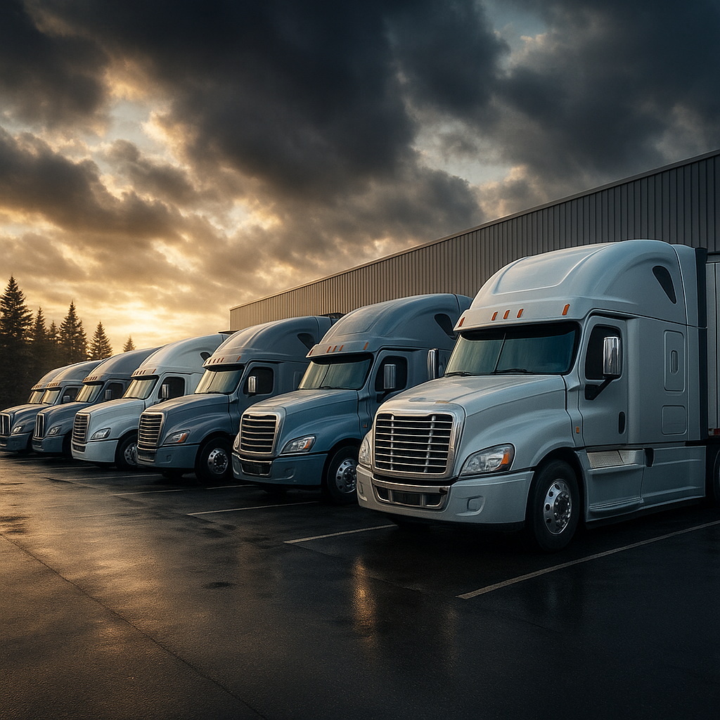 Flotte de camions Camionnage Jonathan Lizotte